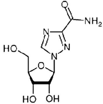 Figure 8 : Structure chimique de la ribavirine. 