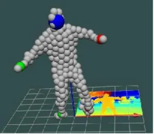 Figure 1: A 3D model reconstructed from a range image (image reproduced with the permis- permis-sion of Softkinetic http://www.softkinetic.net).