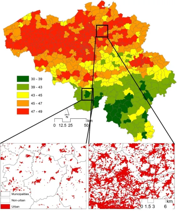 Figure 6. DIS in 2010 (municipal reporting unit). 