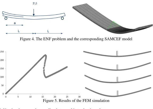 Figure 4. The ENF problem and the corresponding SAMCEF model 