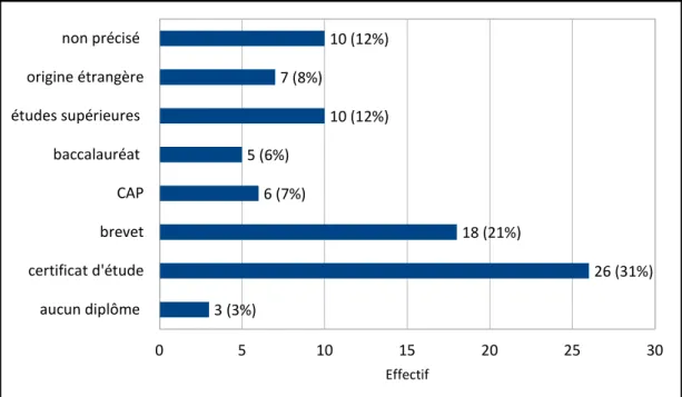 Tableau 1: Tableau récapitulatif des 