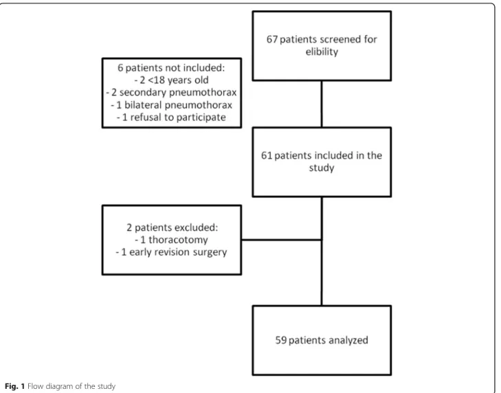 Fig. 1 Flow diagram of the study