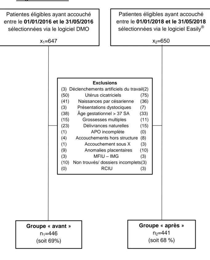 Figure 4 : Diagramme de flux