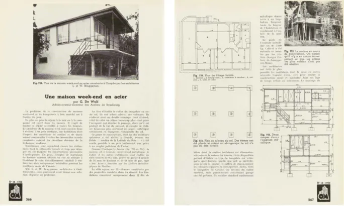 Figure 9  Une maison week-end en acier [« Une maison week-end en acier » 1936].