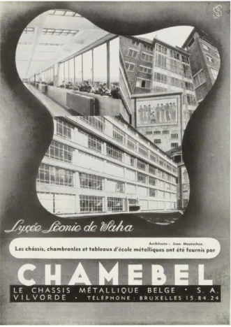 Figure 10  Publicité pour les châssis Chamebel [Studio Simar  Stevens 1939].