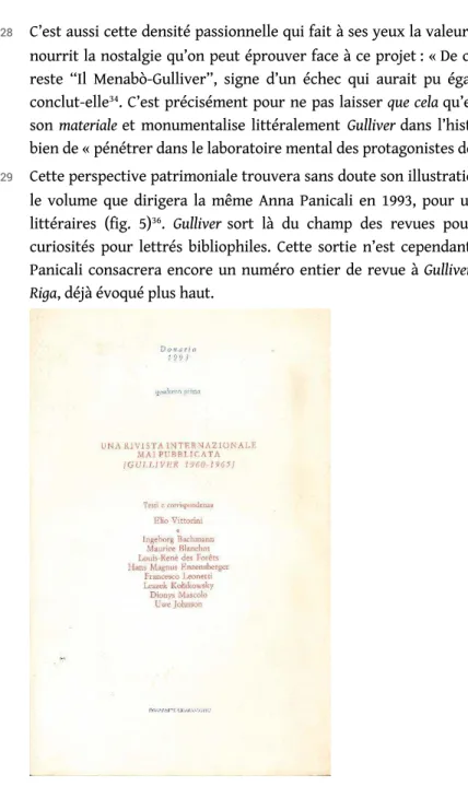 Fig. 5. Volume en tirage limité dirigé par Anna Panicali, couverture