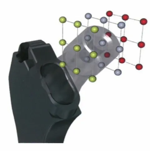 Figure 1 : Cotyle  Fixa Ti-por ® ! ! !!!!!!!!!!!Figure 2 : Couple de frottement             Céramique-Céramique  Biolox Delta ®