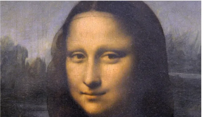 Figure 14 : La Joconde, ou Portrait de Mona Lisa, de Léonard de Vinci, réalisé entre 1503  et 1506