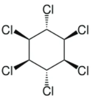 Figure 13 : Structure chimique du lindane 