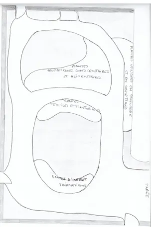 Figure 2: Plan final du jardin 