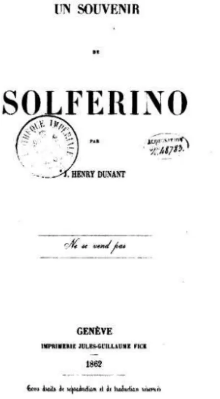 Figure n°2: Un souvenir de Solferino!