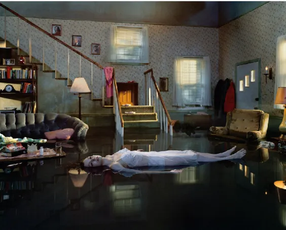 Figure 9 : Gregory Crewdson, Untitled (Ophelia), 2000-2001, 127 cm x 152,4 cm, 