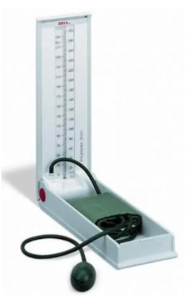 Figure 1 : Sphygmomanomètre à mercure 