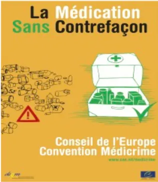 Figure 8 : Affiche illustrant la Convention Medicrime. 
