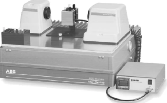 Figure 18 : Spectrophotomètre infrarouge à transformée de Fourier, modèle MB  160, ABB Bonem ®