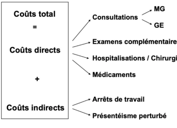 Figure 5 : Coût global du SII (8) 