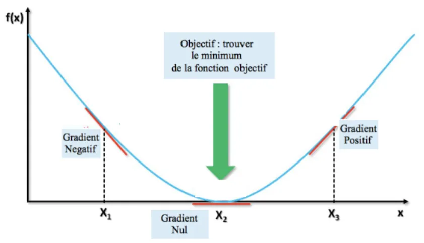 Figure 8: La descente de gradient. 