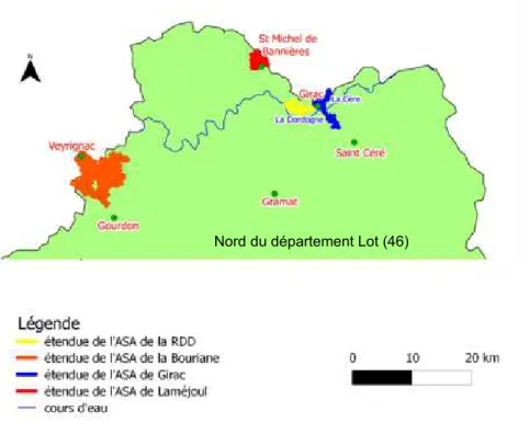 Tableau 9 : caractéristiques des ASA soumises à l'audit diagnostic en 2013 