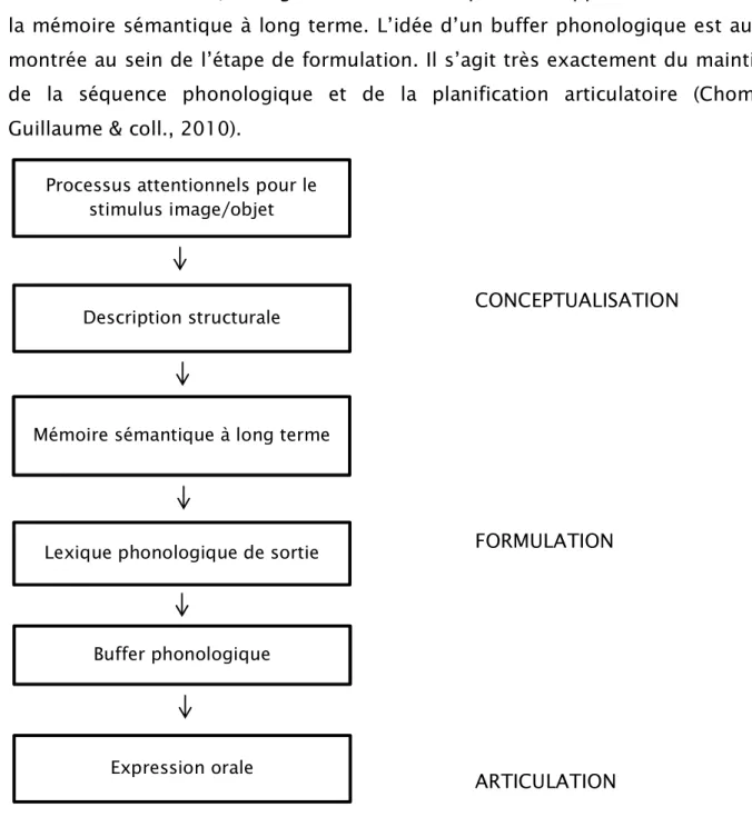 Fig. 5. Modèle de Chomel-Guillaume, Leloup et coll. (2010) et correspondance  avec le modèle de Segui et Ferrand (2000)