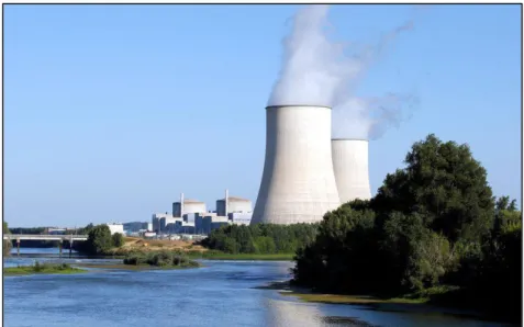 Figure 10 - Les deux réacteurs nucléaires de la centrale de Golfech à 100 km de Toulouse