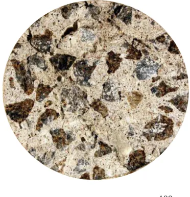 Figure  4.9:  Broken  concrete  core  sample  taken  from  a  deteriorated  foundation