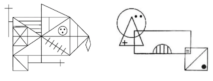 Figure 5 : Figure de Rey A et figure de Rey B 