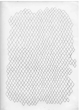 Figure 5 - Andréanne Jacques, Sans titre 2, papier Canson et crayon de plomb, 9 x 12 po, 2013 