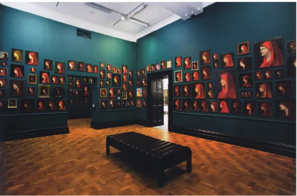 Figure 11 : Vue d’installation, Fabiola, Francis Alÿs, National Portrait Gallery, Londres, 2009 