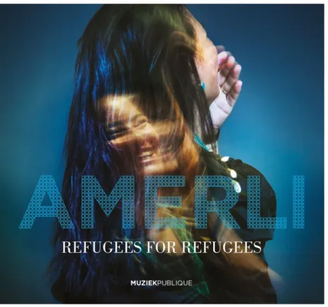 Figure 2. The cover of the album shows the Tibetan singer Dolma Renqingi. Amerli, the title of the  CD, refers to an Iraqi city