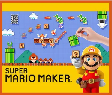 Figure 4 – Players had not waited for the release of Super Mario Maker in 2015 to unofficially create their own  Mario games 