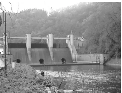Figure 1: Nisramont concrete gravity dam 