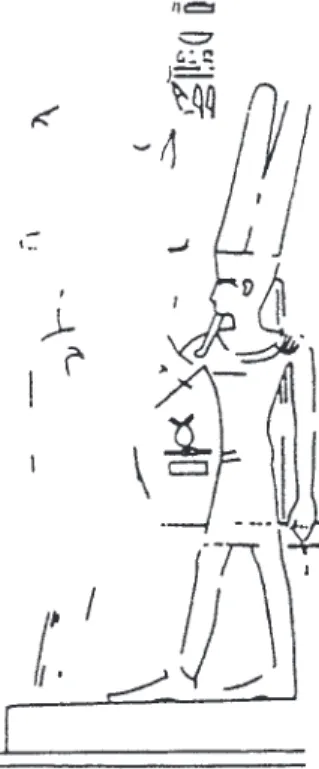 Fig. 1. d'après T. Säve-Söderbergh, Four Eighteenth Dynasty Tombs, 1957, pl. 2: