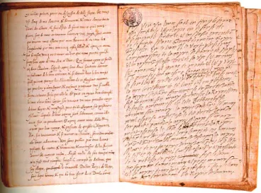 Fig. 4.  Manuscrit de Les Vies des dames galantes de son temps de Brantôme.