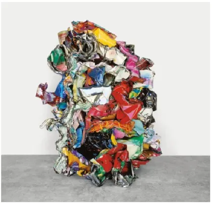 Figure 10: John Chamberlain, Crushed-Car  (1981) . 