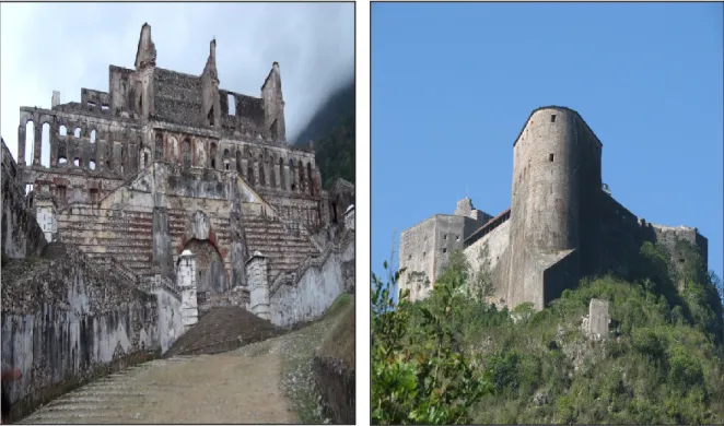 Figure 5: Le Palais Sans-Souci                                                         Figure 6: La Citadelle Henry   © Photos : Kenrick Demesvar