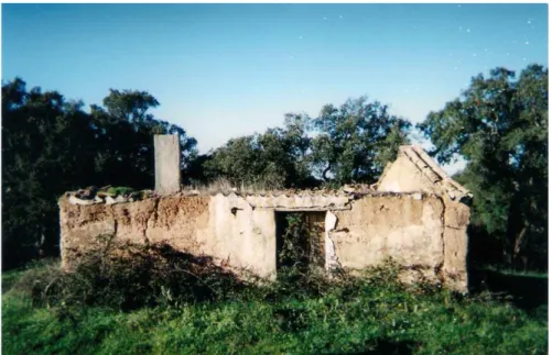 Figure 11 – La maison du frère de Gualdino, Vale de Bezerras, Sines, 2001  Photo de l’auteure