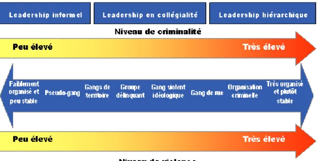 Figure 1- Typologie des gangs 1 