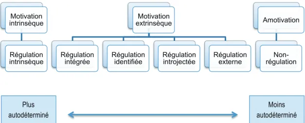 Figure 5. Continuum de l’autodétermination  