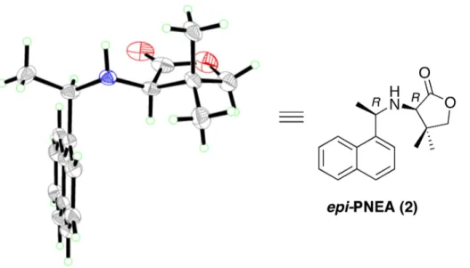 Figure 3.2: X-ray structure of epi-PNEA (2).