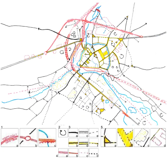 Fig. 7 : Ath, dynamiques de formation de l’agglomération : Condition contemporaine