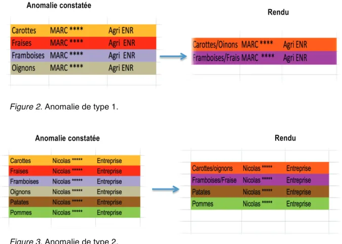 Figure 2. Anomalie de type 1. 