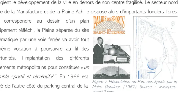 Figure  8  Parc des Expositions de Saint-Etienne  (1968). Source : www.parc-expo42.com