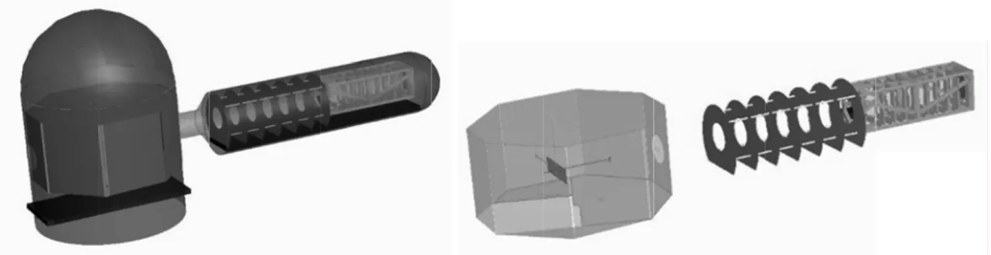 Figure 9.  Figure 10 All surfaces a rch 2012  etric budget  ected source (iwhich is abosed by chang of the tested phe 1010 level y achieved (up ght simulationht facility is mor, baffling sy50 x 200 mm²in a diameter Raytracing mod