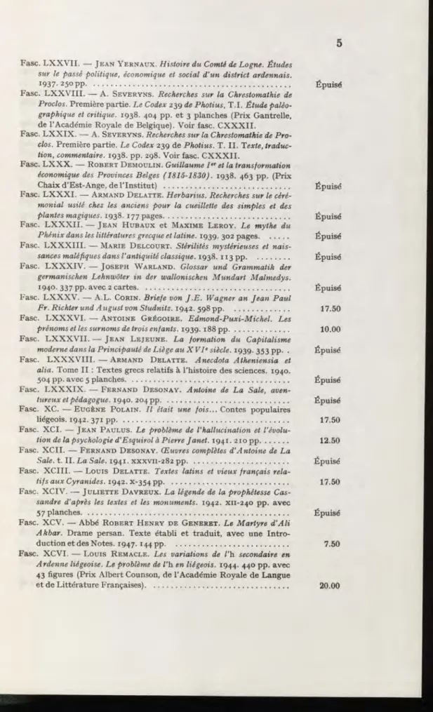 graphique et critique.  1938. 404 pp. et 3 planches (Prix Gantrelle,  de l'Académie Royale de Belgique)