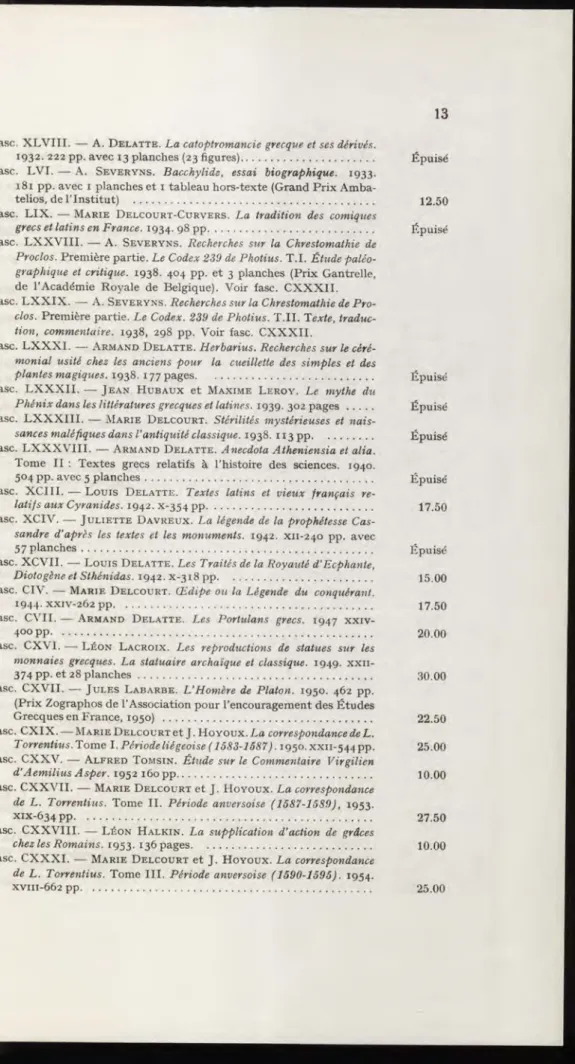 graphique et critique. 1938. 404 pp. et 3 planches (Prix Gantrelle,  de l’Académie Royale de Belgique)