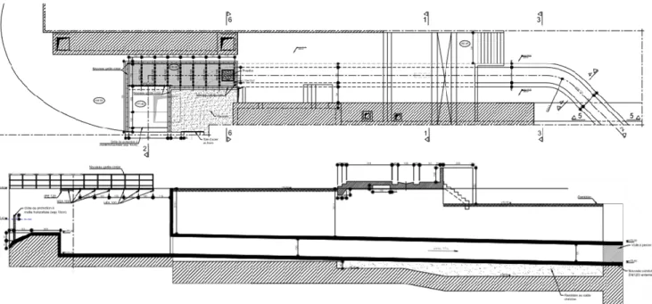 Figure 9. Final design of Grands-Malades fish passage 