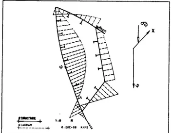 diagram in  the sheathing at mid-span.