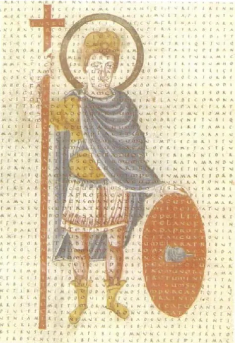 Fig 9. - b. Trésors carolingiens : Livres manuscrits de Charlemagne à Charles le Chauve, Laffitte M.-P