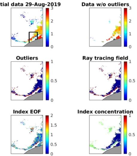 Fig.  6. Shadow  detection  example  on  29  August  2019  in  domain 4 (see RGB view top left)