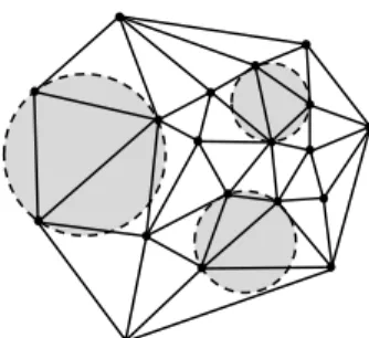 Figure 2.8 shows an example of a point Voronoi diagram for a set of 2D points. 